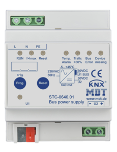 MDT KNX Bus Power Supply | 640 mA, Diagnostic Function