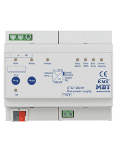 MDT KNX Bus Power Supply | 1280 mA, Diagnostic Function