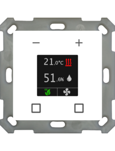 MDT Raumtemperaturregler-Nebenstelle Smart 55mm reinweiß  Glänzend