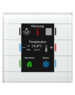 MDT Glastaster II Smart 4/6/8/12-fach, + temp sensor Weiß, Farbdisplay und RGB Statusanzeige