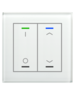 MDT Glass Push Button II Lite	2-fold, I/O and I/O UP/DOWN symbol with temp.sensor