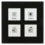 MDT KNX-Glastaster Plus | 4-fach | glas met en zonder temp.sensor