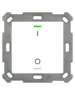 MDT Push Button Lite 55 1-fold RGBW white glossy finish, Version I/O symbol