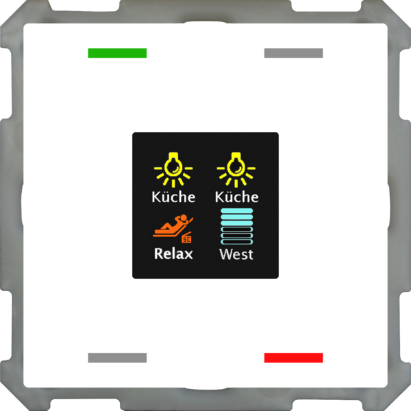 MDT Tastsensor KNX Smart 63 | sin y con sensor Temp./humedad
