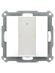 MDT Push Button 55mm 2-fold Plus  Flush mounted status and orientation LED