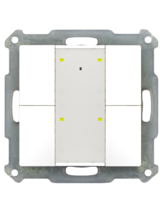 MDT Push Button 55mm 4-fold Plus  Flush mounted status and orientation LED