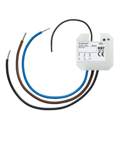 MDT KNX RF+ Switch Actuator 1-fold Flush, 230V, 10A