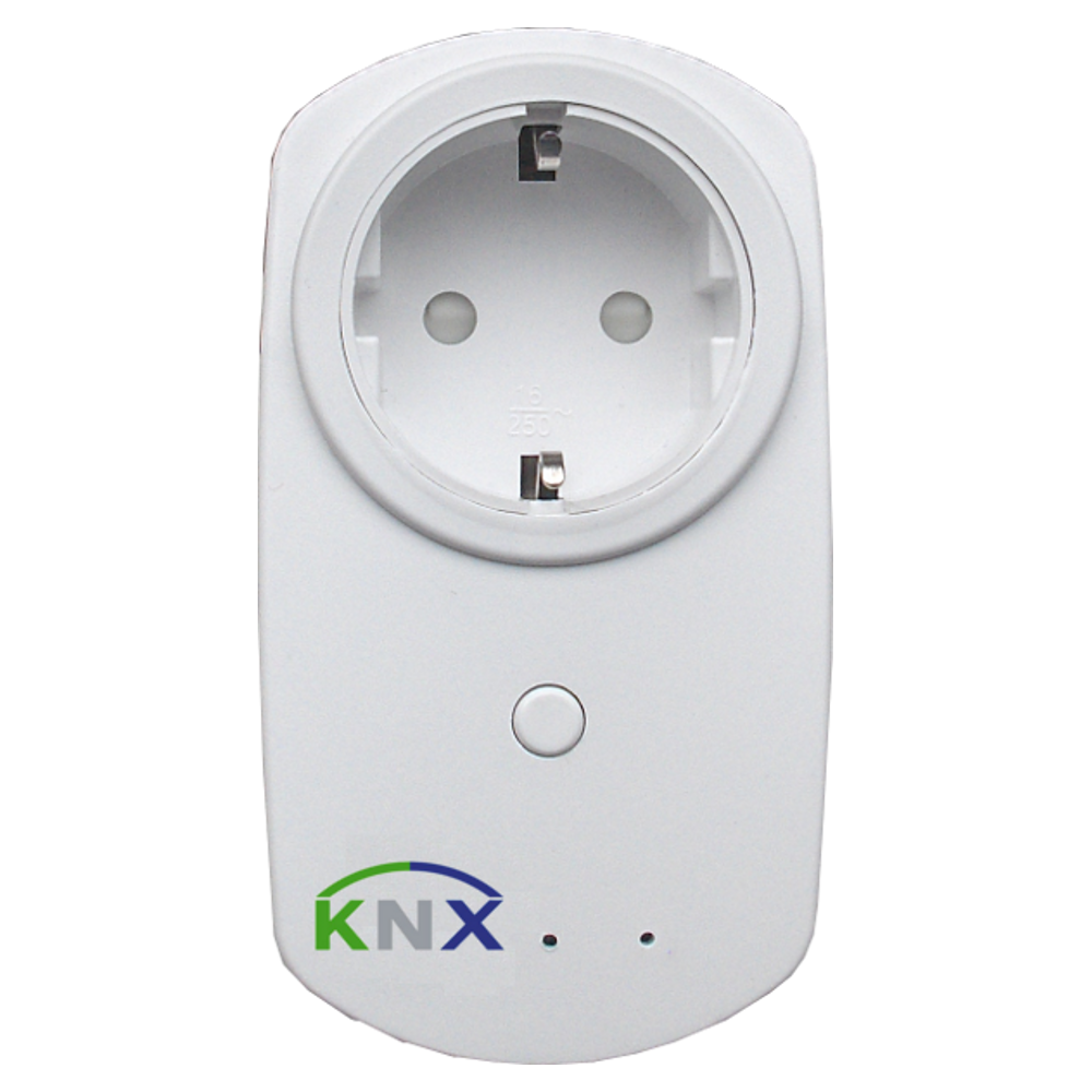 Internationale plaag Adviseur KNX RF + draadloze contactdoos 230VAC, 16A - KNXwarehouse.com