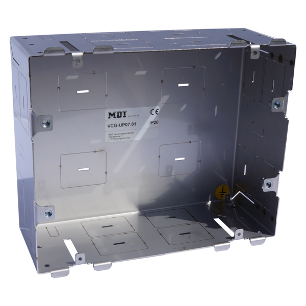 MDT Caja de empotrar para panel táctil VisuControl 7" / 17,7 cm