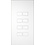 Ipas KNX Tableau  Largho 8-fold  with  raised buttons (0,5 mm)