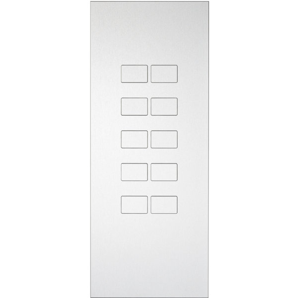 Ipas KNX Tableau  Largho 10-fold  with  raised buttons (0,5 mm)