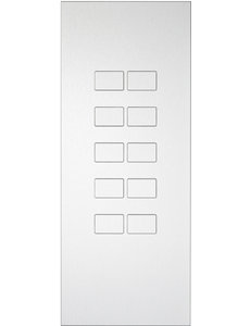 Ipas KNX Tableau  Largho 10-fold  with  flat buttons
