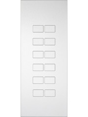 Ipas KNX Tableau  Largho 12-fold  with  raised buttons (0,5 mm)