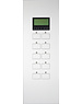 Ipas KNX Paneel Largho 10-f. met RTR, LCD Display and status leds with flat buttons
