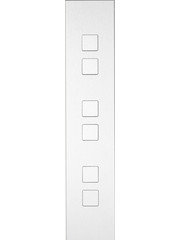 Ipas KNX Tableau Barchetto 6-fold  with  raised buttons (0,5 mm)