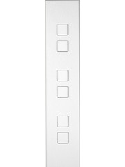 Ipas KNX Tableau Barchetto 6-fold  with flat buttons