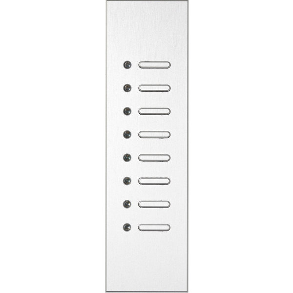 Ipas KNX Tableau Trico 8-fold  with  raised buttons (0,5 mm)