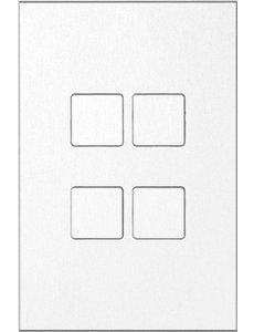 Ipas KNX Tableau  Contrattempo 4-fach mit erhabene Tasten (0,5 mm)