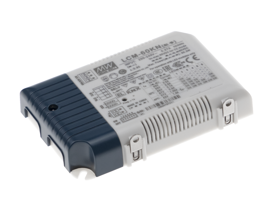 LCM-60KN Constant Current LED Driver 60W 42 V, 57 V, 67 V, 86 V