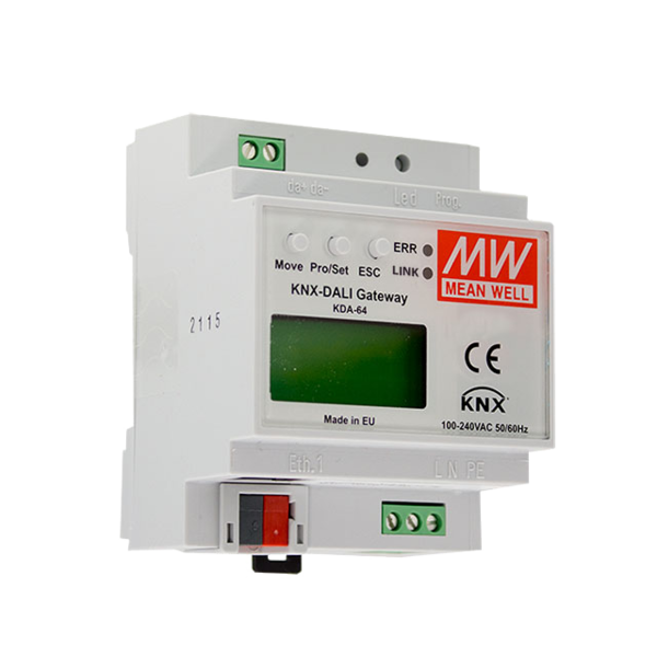 Mean Well KNX to DALI Gateway