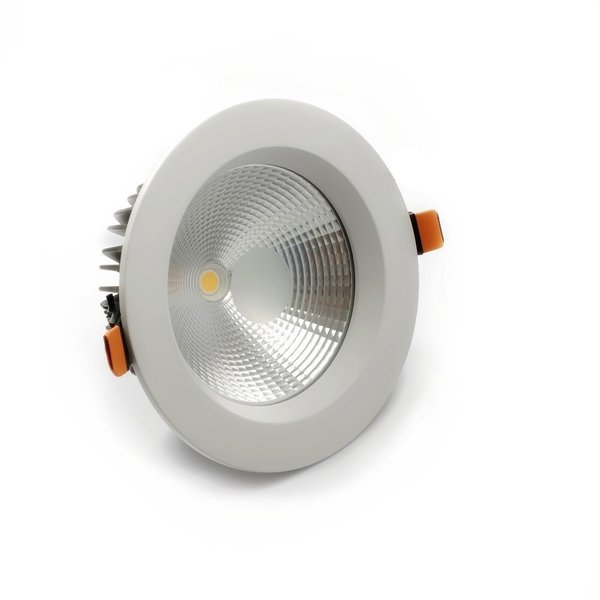 Ronde spot 230mm wit 12-30W Incl. KNX driver voorgemonteerd