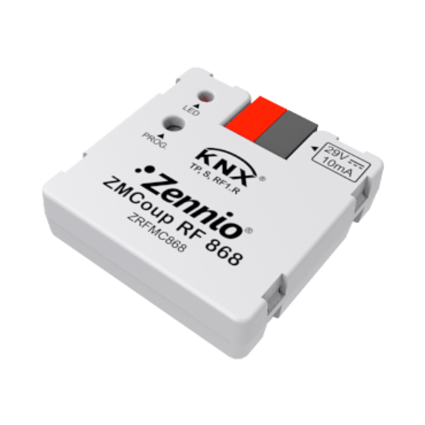 Zennio ZMCoup RF 868 | Accoppiatore di Media KNX TP-RF (868 MHz)