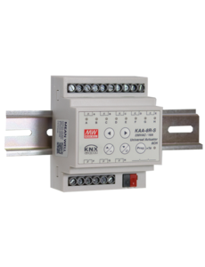 Meanwell Attuatore a 8 vie 16A per canale, 4 MDRC C-Load Dati sicuri