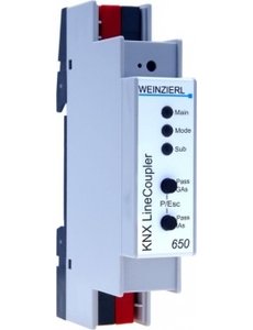 Weinzierl WEINZIERL KNX LineCoupler 650- 1 TE (18mm)