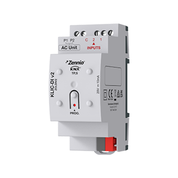 Zennio KLIC-DI v2 Gateway Industriale KNX-Daikin | ZCLDIV2