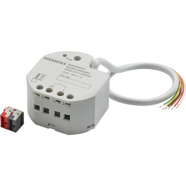 Siemens Actionneur KNX encastré | 1 canal, 3 entrées bin. encastré 511S32