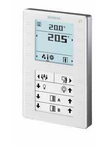 Siemens QMX3.P37 Unidade operadora KNX com sensor de temperatura