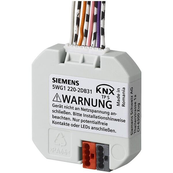 Siemens 4 fach UP 220D31 Tasterschnittstelle 4 x potentialfreier Kontakt/Ausgang