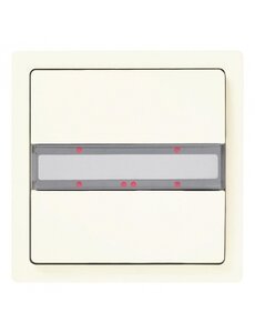 Siemens Sensor táctil KNX estilo DELTA | 1-vía | blanco titanio UP 285/13