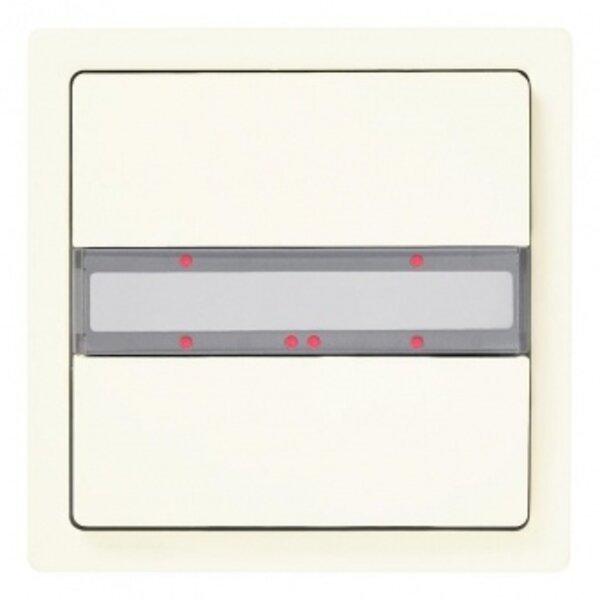 Siemens Sensor táctil KNX estilo DELTA | 1-vía | blanco titanio UP 285/13