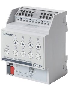 Siemens KNX-Blind Actuator 230 V | 4-fold, Run Time Measurement | 543D31