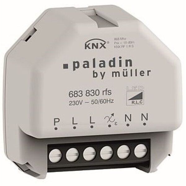 Hugo Müller Paladin KNX-RF Universal-Dimmer für RLC/LED