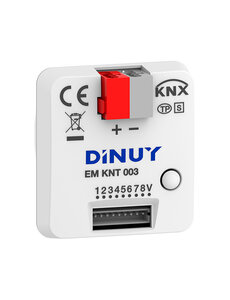 Dinuy EM KNT 003 Interface met 8 bin./analog. ing., lange-afst. bin. ing. 200m