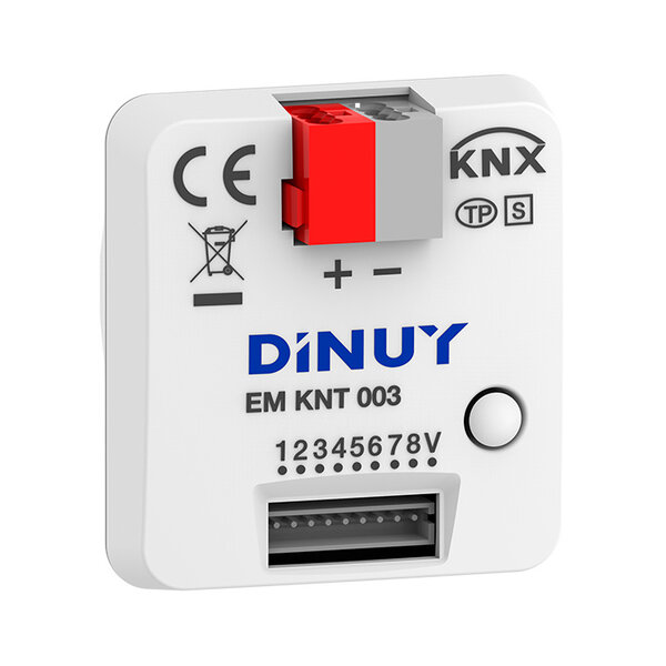 Dinuy EM KNT 003 Interface met 8 bin./analog. ing., lange-afst. bin. ing. 200m