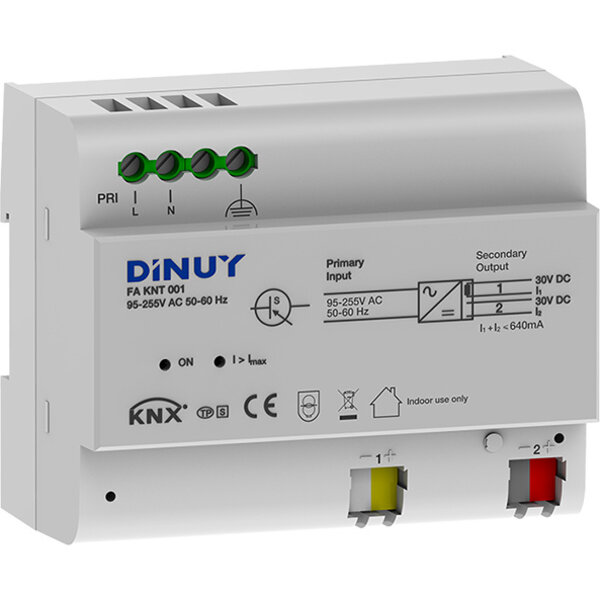 Dinuy Dinuy FA KNT 001 KNX Power supply 640mA with auxiliary output