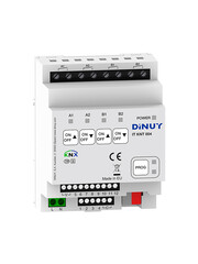 Dinuy DINUY IT KNT 004    4-Kanal Schalt-/Jalousieaktor mit 12 Eingängen