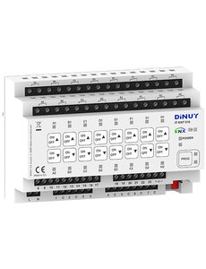 Dinuy DINUY IT KNT 016    16-Kanal Schalt-/Jalousieaktor mit 23 Eingängen