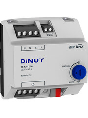 Dinuy DINUY RE KNT 0001-universeller LED-Dimmer RLC+LED-Dimaktor 1 Kanal (DIN-Schiene)