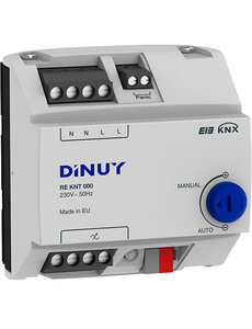 Dinuy DINUY RE KNT 0001-universele Led-dimmer RLC+LED-dimactor 1 kanaal (DIN-rail)