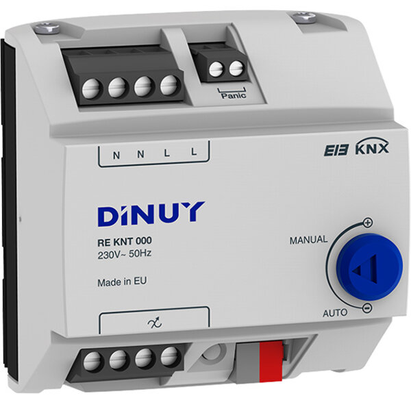 Dinuy DINUY RE KNT 0001-dimmer LED universal RLC+dimator LED 1 canal (calha DIN)