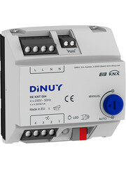 Dinuy DINUY RE KNT 0004 Universal 4-channel RLC+LED dimming actuator