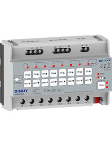 Dinuy DINUY RE KNT 0008 Atuador universal RLC+LED, 8 canais