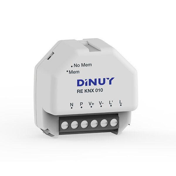 Dinuy DINUY RE KNX 010 KNX_RF Easy Mode Funk KNX HF Dimmer 1-10V für Unterputzdose