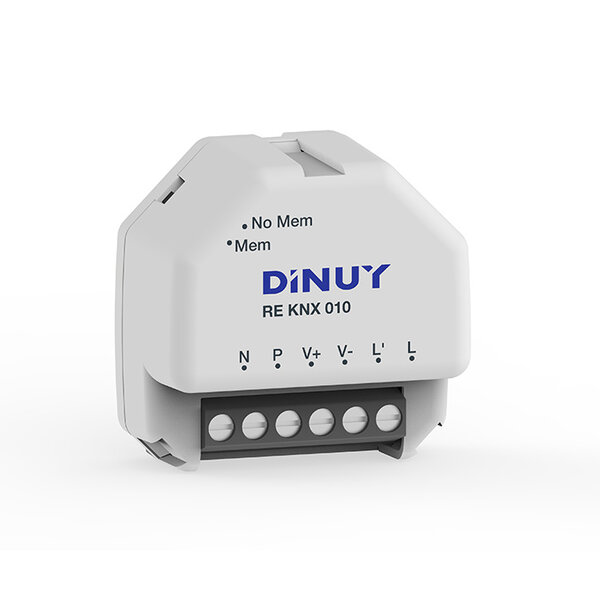 Dinuy DINUY RE KNX 010 KNX_RF Easy Mode  KNX HF dimmer 1-10V voor inbouwdoos