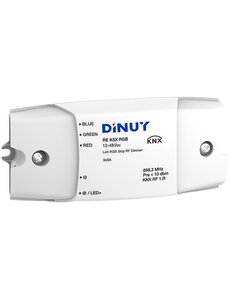 Dinuy DINUY RE.K5X.RGB  Kabelloser KNX-RF S-Mode-Dimmer für RGB-LED-Streifen