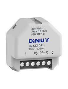 Dinuy DINUY RE.K5X.DA1 DALI KNX-RF Dimmaktor 1-Kanal
